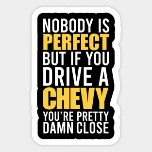 Chevy Owners Sticker